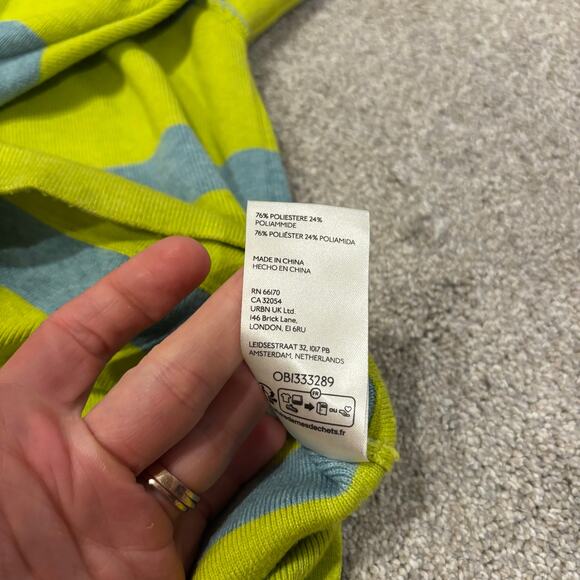 Free People Uptown Striped Pullover Sweater Top - Picture 5 of 7